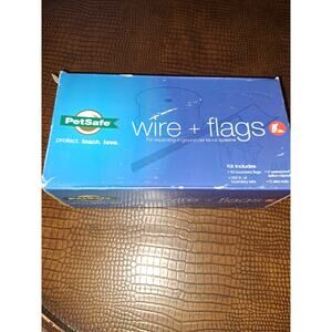 Pet Safe Wire & Flags Kit For In Ground Pet Fence Systems-NEW
